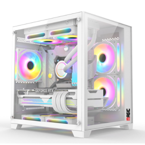 CASE MAGIC AQUA-M WHITE (M-ATX)